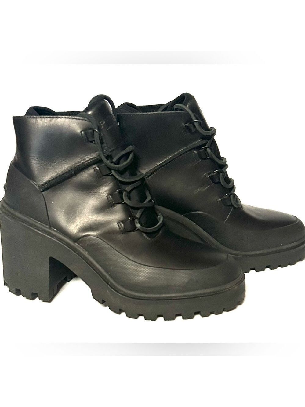 Sperry Black Combat Boots Size 8.5 New without tags